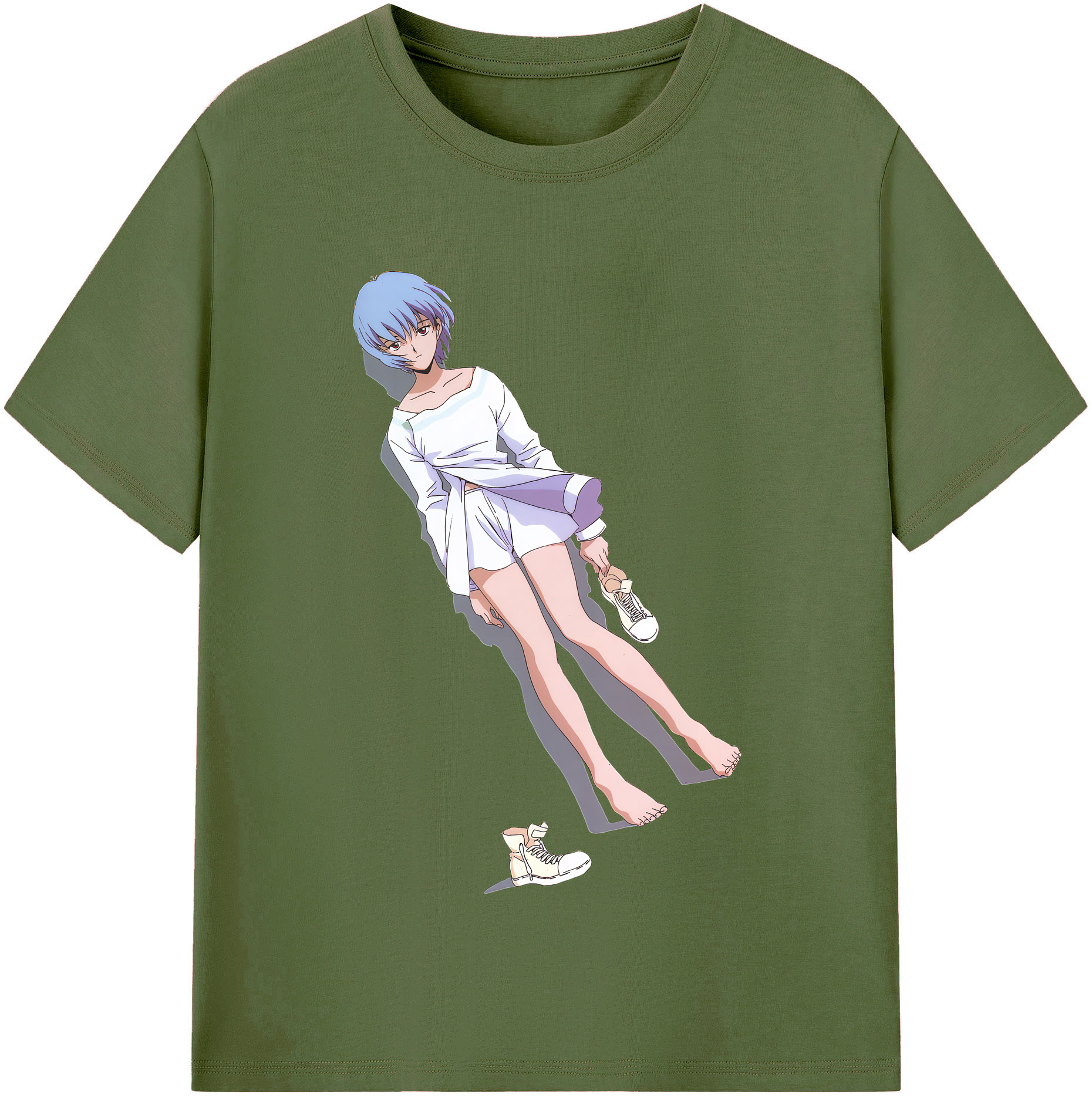 （画像用） EVA 新世紀エヴァンゲリオン 綿100％半袖Tシャツ（フロントプリント）